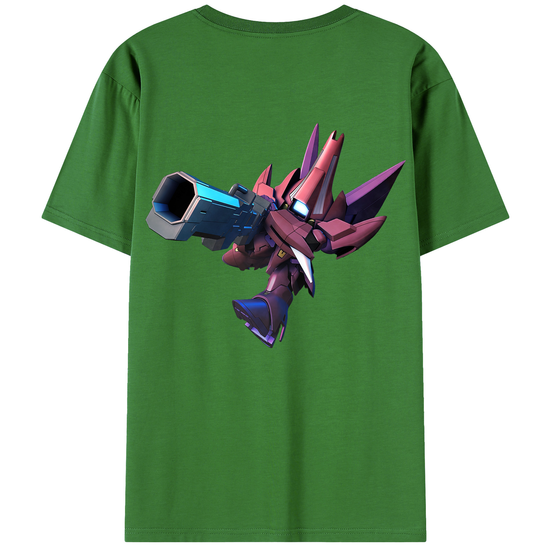 （画像用） 機動戦士ガンダム Mobile Suit Gundam レディース半袖Tシャツ(バックプリント)